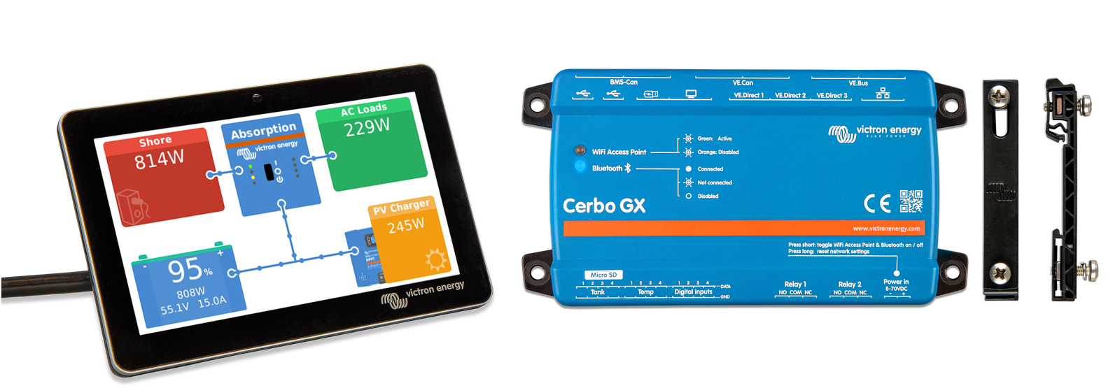 GX Touch 50 & GX Touch 70 Victron Energy